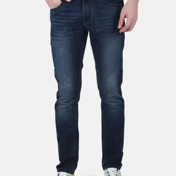 Duke Men Slim Fit Clean Look Heavy Fade Whiskers Cotton Stretchable Stretchable Jeans-picture-20