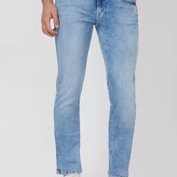 Mufti Men Super Skinny Fit Heavy Fade Stretchable Jeans image 1