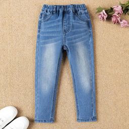Kotty Girls Jean Clean Look Heavy Fade Whiskers Stretchable Jeans-picture-40