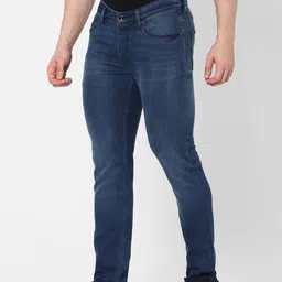 Celio Men Blue Slim Fit Light Fade Jeans image 4