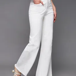 Miss Chase Women Escape The Reality Bootcut High-Rise Stretchable Jeans image 3