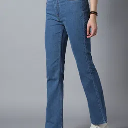 High Star Women Bootcut High-Rise Clean Look Stretchable Jeans image 5