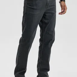 Snitch Men Cotton Regular Fit Classic Light Fade Jeans image 4