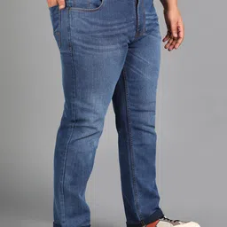 Urbano Plus Men Regular Fit Light Fade Stretchable Jeans image 2