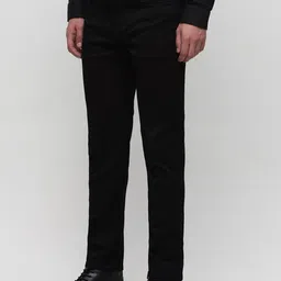 SELECTED Men Slim Fit Mid Rise Clean Look Dark Shade Stretchable Jeans image 5