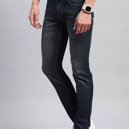 Monte Carlo Men Slim Fit Heavy Fade Cotton Jeans image 3