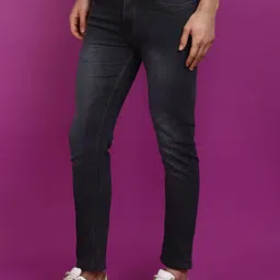 V-Mart Men Mid-Rise Clean Look Light Fade Cotton Jeans image 4