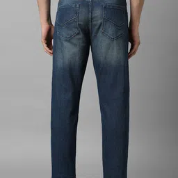 Louis Philippe Jeans Men Clean Look Slim Fit Light Fade Cotton Jeans image 3