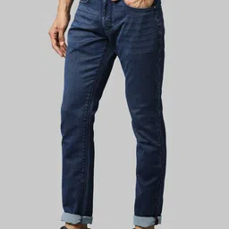 Raymond Men Blue Slim Fit Light Fade Jeans image 3