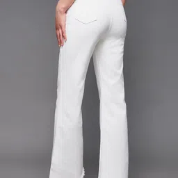 Miss Chase Women Escape The Reality Bootcut High-Rise Stretchable Jeans image 4