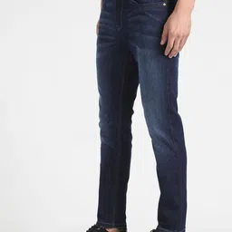 Flying Machine Men Blue Tapered Fit Mid Rise Light Fade Jeans image 3