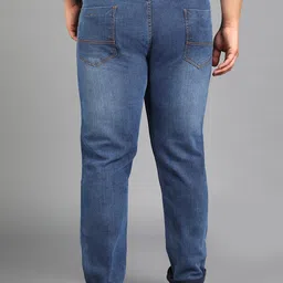 Urbano Plus Men Regular Fit Light Fade Stretchable Jeans image 5