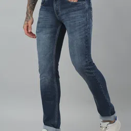 Cantabil Men Comfort Heavy Fade Stretchable Jeans image 4