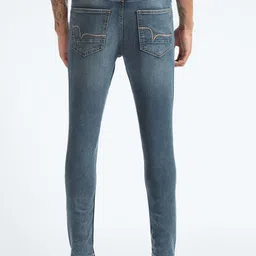 Flying Machine Men Skinny Fit Heavy Fade Stretchable Jeans image 2