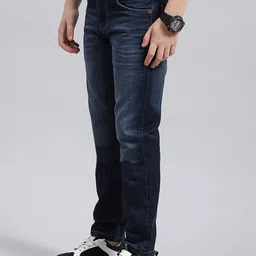 Monte Carlo Boys Clean Look Heavy Fade Stretchable Jeans image 4