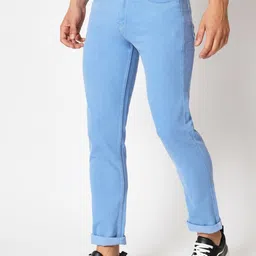 RAGZO Men Slim Fit Low-Rise Stretchable Jeans image 5