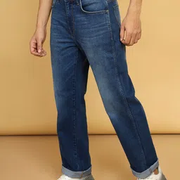 Wrangler Men Redding Relaxed Loose Fit Low-Rise Heavy Fade Stretchable Jeans-image-46