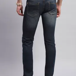 Monte Carlo Men Slim Fit Heavy Fade Cotton Jeans image 5
