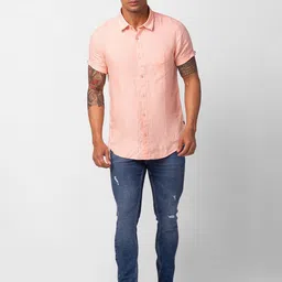SPYKAR Men Kano Slim Fit Low Distress Light Fade Cotton Jeans image 2