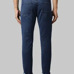 Raymond Men Blue Slim Fit Light Fade Jeans image 5