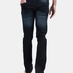 Duke Men Clean Look Mid-Rise Slim Fit Light Fade Stretchable Jeans image 4