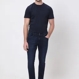 Mufti Men Skinny Fit Light Fade Clean Look Stretchable Jeans image 4