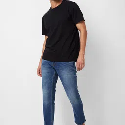 SPYKAR Men Heavy Fade Clean Look Stretchable Jeans image 5