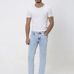 Mufti Men Slim Fit Heavy Fade Stretchable Jeans image 4