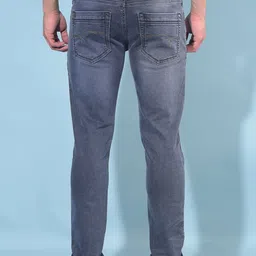 Crimsoune Club Men Slim Fit Clean Look Heavy Fade Stretchable Jeans image 2