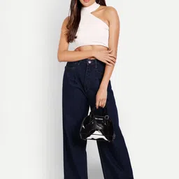 BAESD Women Jean Relaxed Fit High-Rise Cotton Jeans image 4