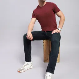 Monte Carlo Men Slim Fit Clean Look Light Fade Jeans image 5