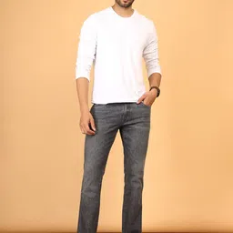 Wrangler Men Millard Mid Rise Clean Look Light Fade Stretchable Jeans image 5