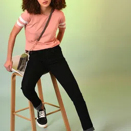 Campus Sutra Women Smart Slim Fit Clean Look Non Stretchable Jeans image 2