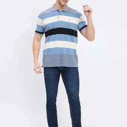 Duke Men Slim Fit Heavy Fade Stretchable Jeans image 5