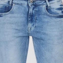 Mufti Men Super Skinny Fit Heavy Fade Stretchable Jeans image 5