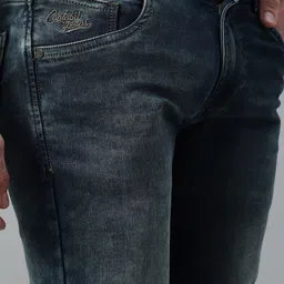 Cantabil Men Comfort Heavy Fade Jeans image 5