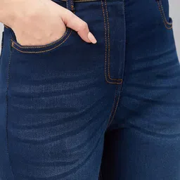 Chemistry Women Skinny Fit Pure Cotton High-Rise Light Fade Jeans image 3