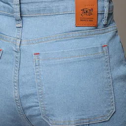 Campus Sutra Women Smart Slash Knee Jeans image 3