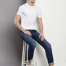 calvin klein jeans Calvin Klein Men Slim Fit Clean Look Light Fade Stretchable Jeans image 4