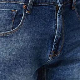 SPYKAR Men Heavy Fade Clean Look Stretchable Jeans image 2