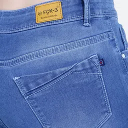 FCK-3 Women Hottie High-Rise Light Fade Stretchable Jeans image 3