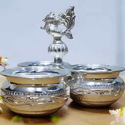 Sigaram Grey 3 Panchwala Kum Kum Cup For Pooja-image-31