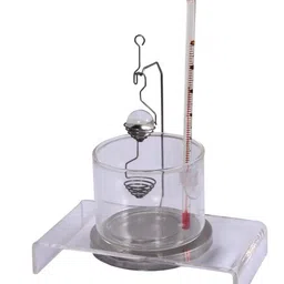 chemlab Laboratory Density Determination Kit,For Liquid Samples,Suitable for all weighing balances,Acrylic Stand Base,Steel Hanging Holder image 1