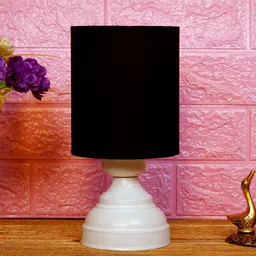 foziq White & Black Printed Table Lamp image 4