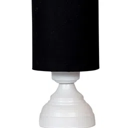 foziq White & Black Printed Table Lamp image 2