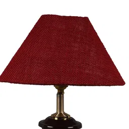 foziq Brown Printed Table Lamp image 3