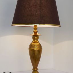 Fos Lighting Brown Vintage-Styled Aluminium Table Lamps-picture-2