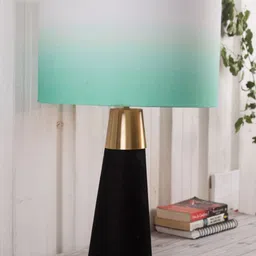 Grated Ginger Royal Black Velour Table lamp-image-13