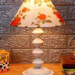foziq White Printed Table Lamp-picture-33