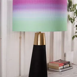 Grated Ginger Black Velour Table lamp image 3